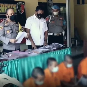 Pelaku Pembunuhan Perangkat Desa Lubuk Unen Tertangkap