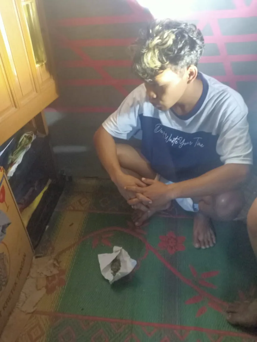 Pengembangan Perkara, Pemuda 25 Tahun Tertangkap Bersama Barang Bukti