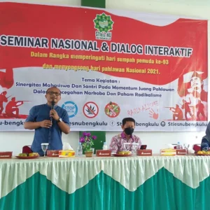 Peringati Hari Sumpah Pemuda ke-93 dan Hari Pahlawan, STIESNU Bengkulu Adakan Seminar Nasional