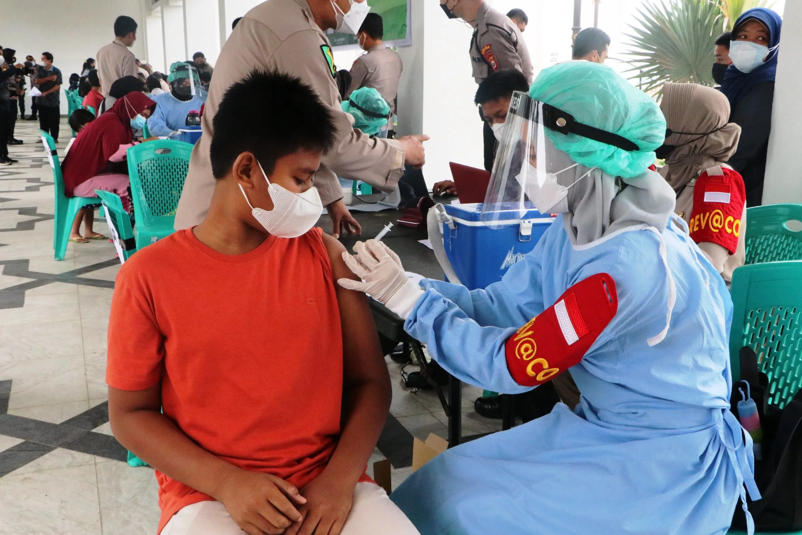 Polda Bengkulu Inovasi Gerai Vaksin Presisi
