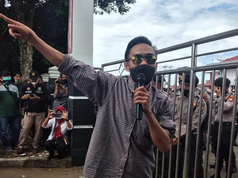 Turun Kejalan, FPR Minta Pemda Bengkulu Utara Tolak Perpanjangan PT PDU dan Lindungi Masyarakat