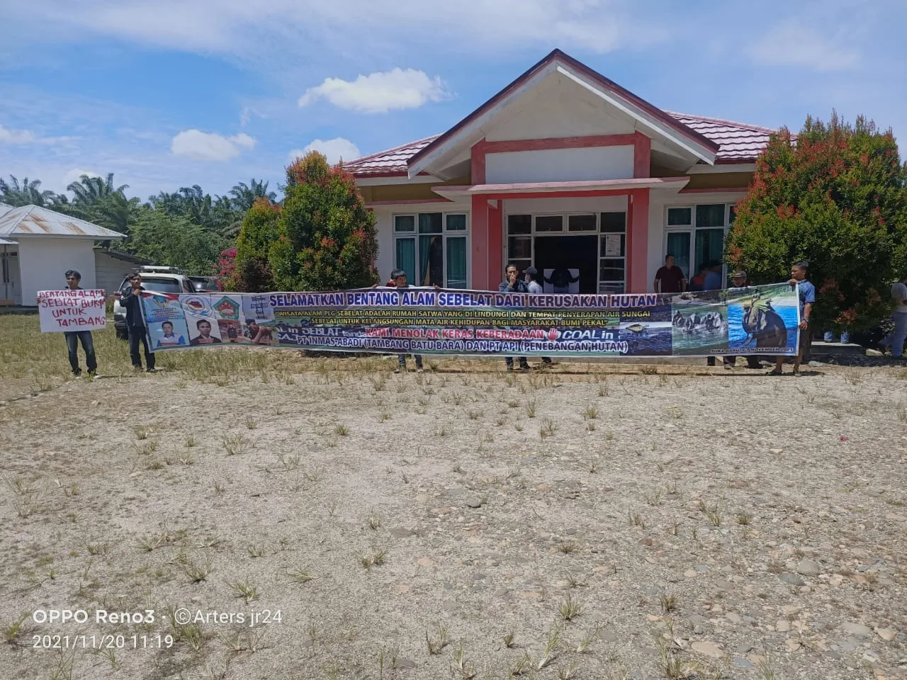 Warga Desa Suka Maju Seblat Tolak Tambang Batubara PT. Inmas Abadi