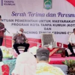 Bupati Malang Hadiri Serah Terima BPM “Kotaku” Sekaligus Launching Taman Kedung Gupit