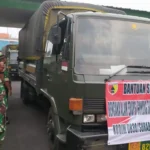 Dandim 0830/Surabaya Utara Berangkatkan Bantuan Bencana Semeru