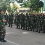 Dandim Surabaya Timur Cek Pasukan Terkait Kepulangan Pekerja Migran Indonesia
