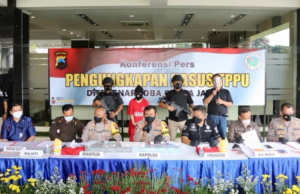 Ditresnarkoba Polda Jateng Ungkap Money Loundering Narkoba