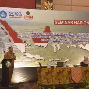 Hadiri Seminar Nasional UMM, Ini Pesan Wabup Malang