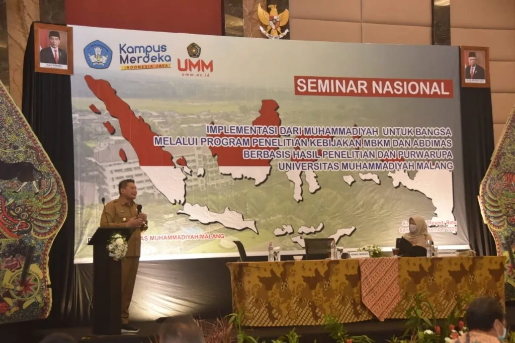 Hadiri Seminar Nasional UMM, Ini Pesan Wabup Malang