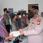 Kapolres Mukomuko Tinjau Vaksinasi Hari Ketiga