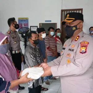 Kapolres Mukomuko Tinjau Vaksinasi Hari Ketiga