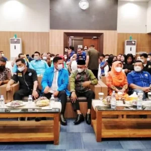 Ketua DPRD Kota Suprianto Hadiri Pelantikan DPD KNPI Kota