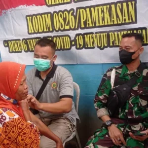 Kodim 0826/Pamekasan Gencarkan Serbuan Vaksin Mobile