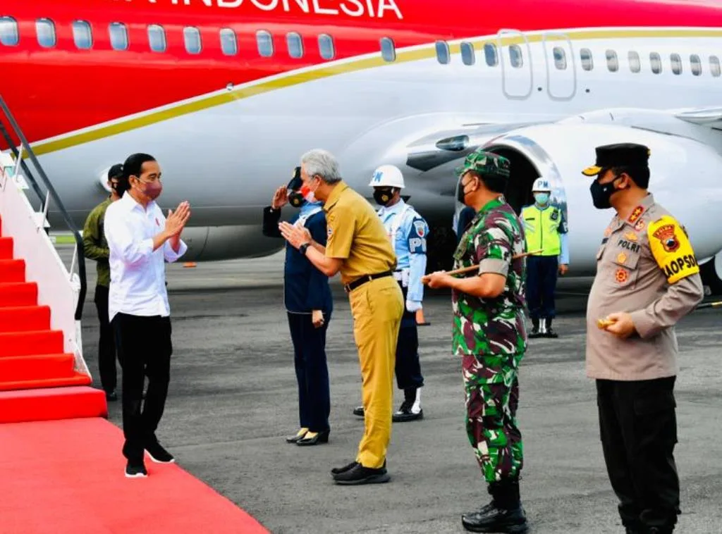 Pangdam IV/Diponegoro Dampingi Presiden Resmikan Bendungan Pidekso