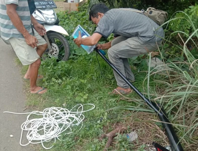 Pjs Kades Peraduan Binjai Pastikan Pemasangan Lampu Jalan Segera Tuntas