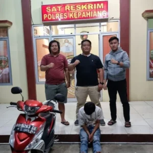 Polres Kepahiang Amankan Maling Motor