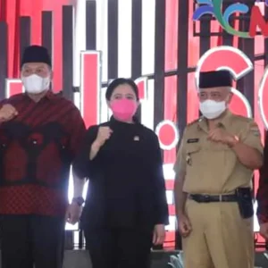 Puan Maharani Resmikan Jalan Dr Ir Soekarno