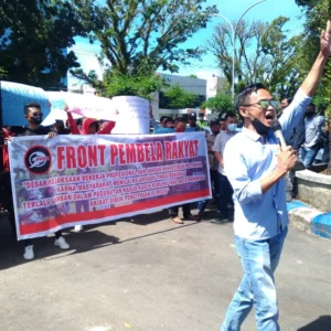 Segel Kantor Kejati Bengkulu, FPR : Jangan Cuma Pencitraan Selesaikan Kasus Korupsi
