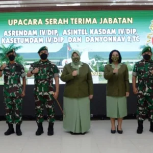 Sertijab Pejabat Utama Kodam IV/Diponegoro Jateng