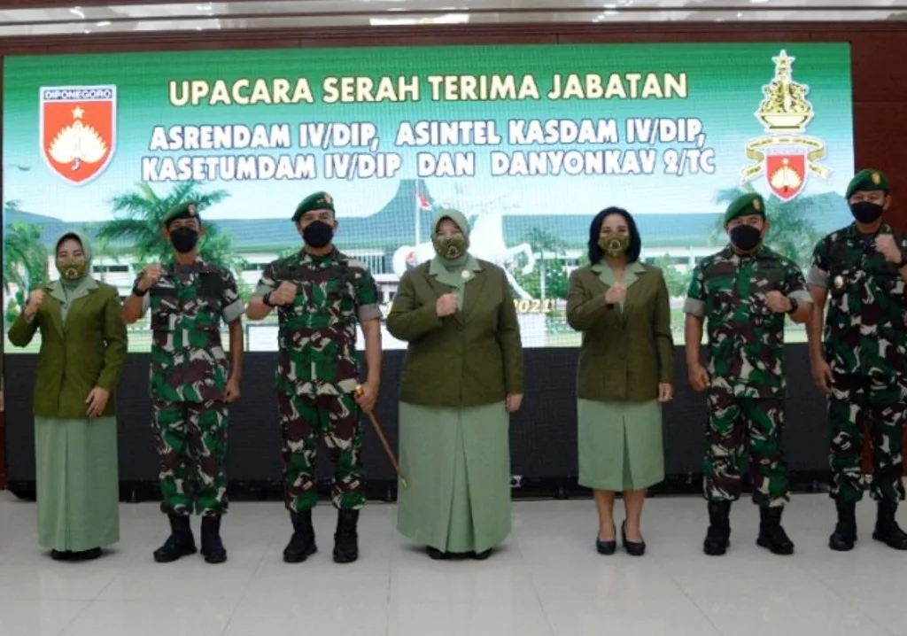 Sertijab Pejabat Utama Kodam IV/Diponegoro Jateng
