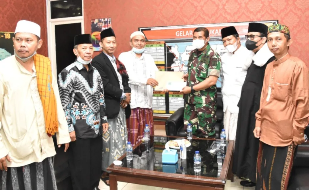 Danrem 084/BJ Terima Audensi dari JATMAN Surabaya
