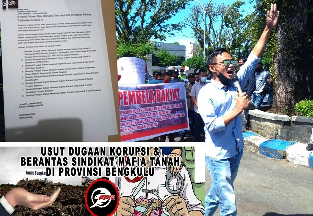 FPR Akan Demo Mabes POLRI Ungkap Banyak Dugaan Korupsi