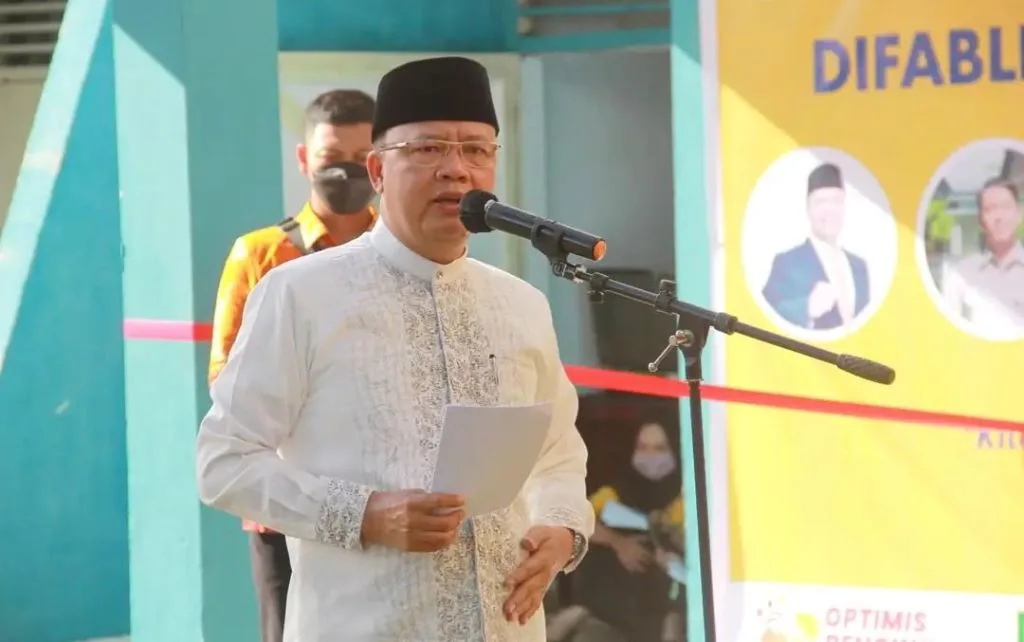 Gubernur Rohidin Beri Fasilitas Kelompok Disabilitas