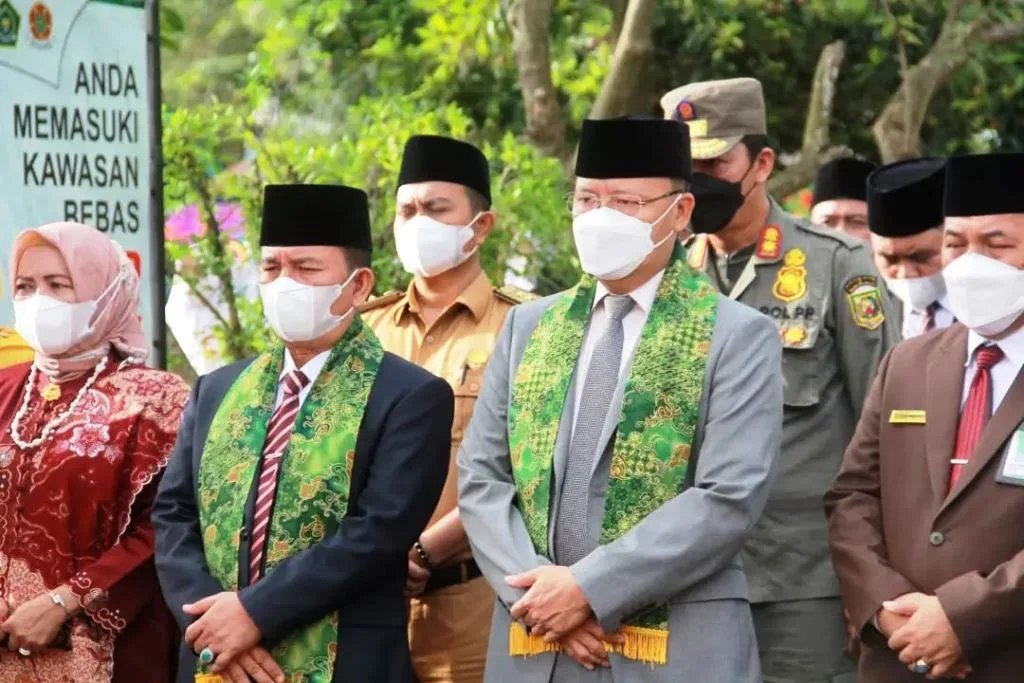 Gubernur Rohidin Jadi Inspektur Upacara Peringatan HAB ke-76 Kemenag Tahun 2022