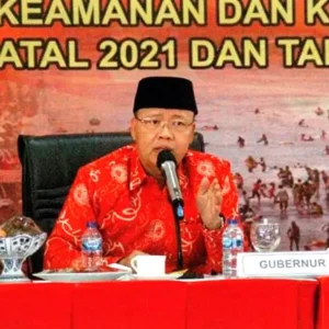 Gubernur Rohidin Pastikan Perayaan Natal dan Tahun Baru 2022 Aman dan Lancar.