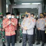Gubernur Rohidin Tinjau Vaksinasi Massal Serentak se Indonesia