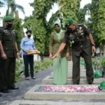 HUT ke-71 Penerangan AD, Pendam IV/Diponegoro Ziarah ke TMP Giri Tunggal