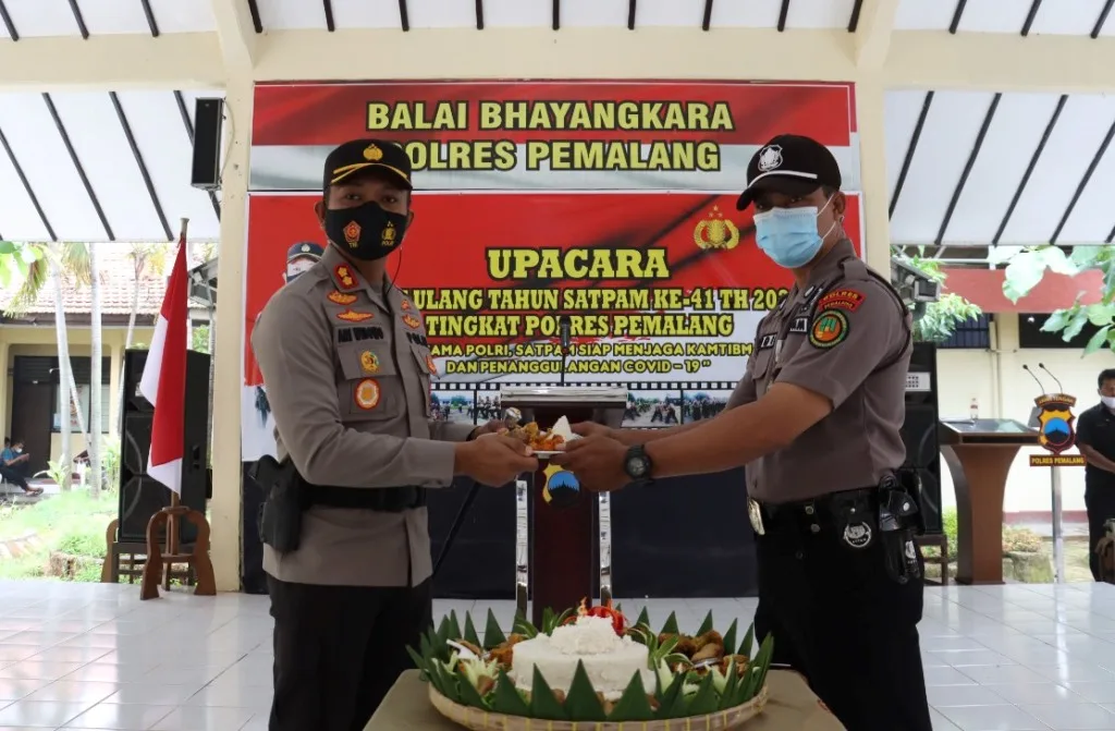 Kapolres Pemalang : Satpam Harap Ikut Antisipasi Omicron di Lingkup Kerjanya