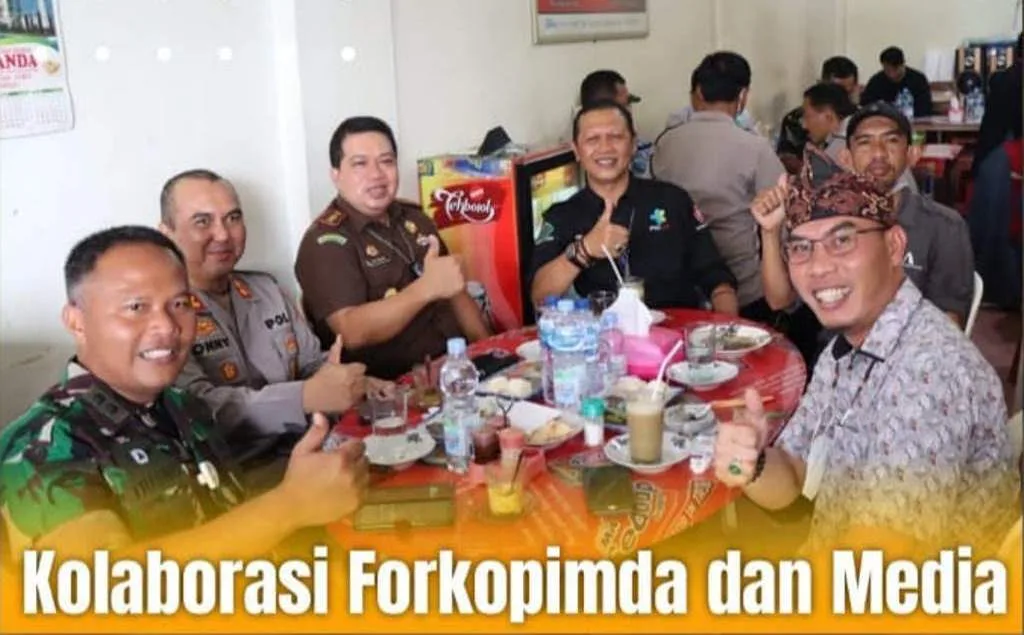 Kapolres Rejang Lebong Coffee Morning Bersama Wartawan