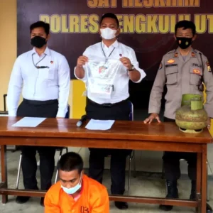 Karena Curi Hape dan Tabung Gas Seorang Pria Ditangkap