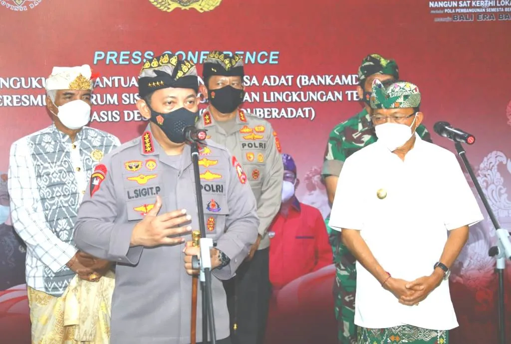 Kukuhkan Bankamda dan Sipandu Beradat, Kapolri Bentuk Pengamanan Baru