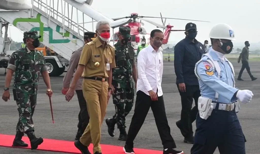 Pangdam IV/Diponegoro Dampingi Presiden Resmikan Bendungan Randugunting