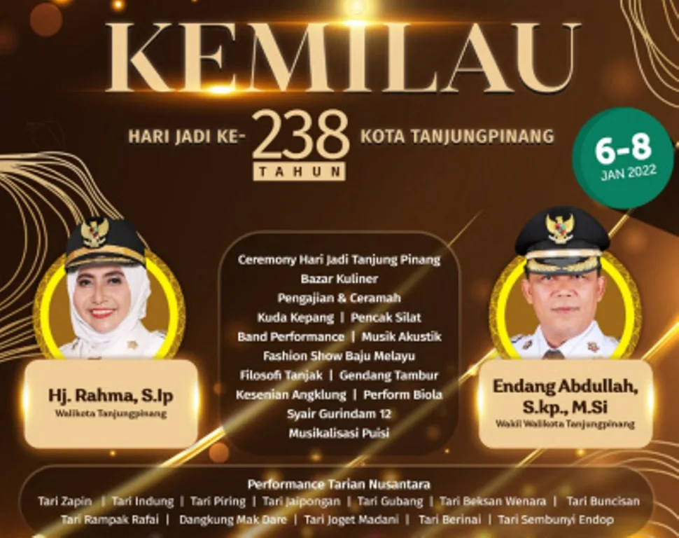 Pemkot Tanjungpinang Siapkan Agenda Meriahkan HUT Kepri Ke-238