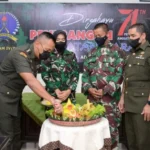 Pendam IV/Diponegoro Syukuran Peringati HUT Penerangan TNI AD ke-71