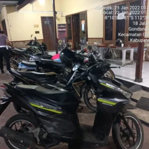Polres Malang Amankan 24 Motor Yang Terlibat Balap Liar