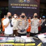 Polresta Malang Kota Gagalkan Peredaran 2,6 Kg Narkoba