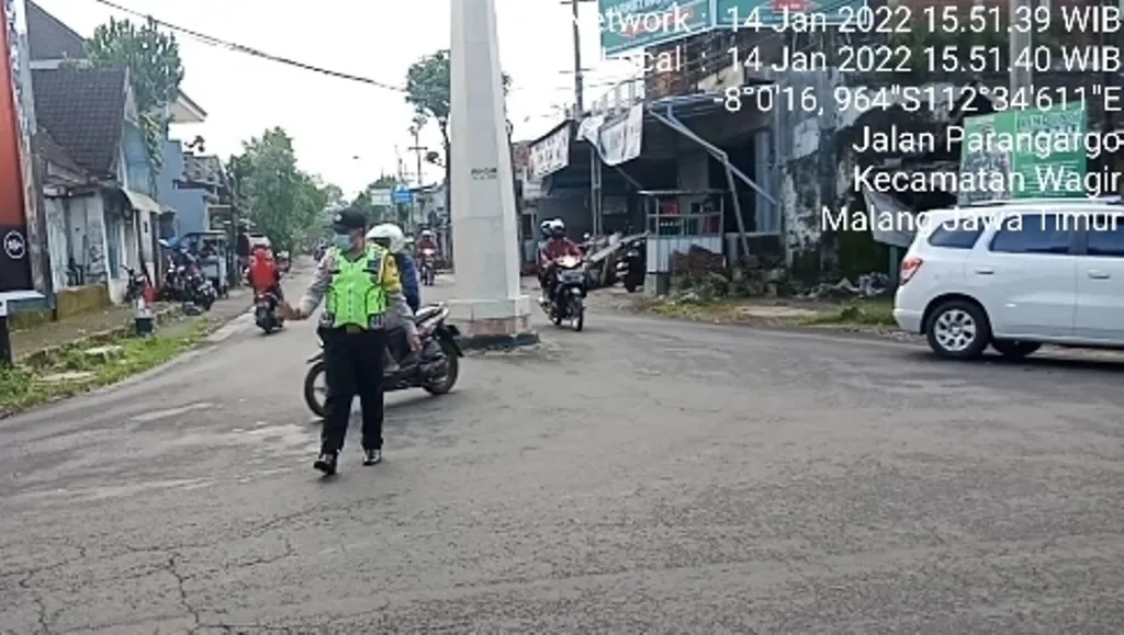 Polsek Wagir Laksanakan ‘Poros Sore’ Sebagai Wujud Pelayanan Masyarakat