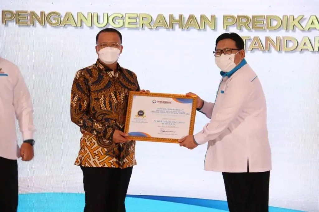 Provinsi Bengkulu Masuk 5 Besar Peringkat Terbaik