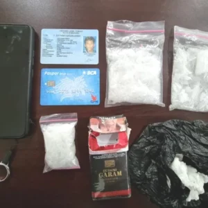 Saat Ambil Sabu Pengedar Narkoba di Ringkus Ditresnarkoba Polda Jateng