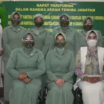 Sertijab Ketua Persit Kartika Candra Kirana Kodim 0831/ST