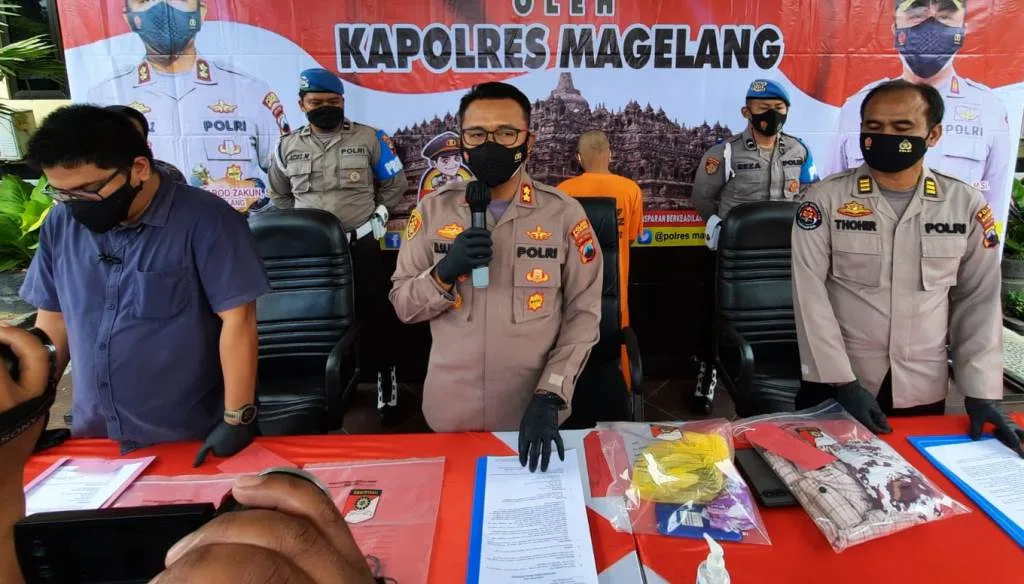 Tiga Pelaku Pemerkosa Santriwati Ditangkap Polres Magelang