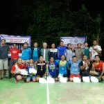 Turnamen Terbuka Badminton Karang Taruna Desa Arga Jaya Sukses Dilaksanakan