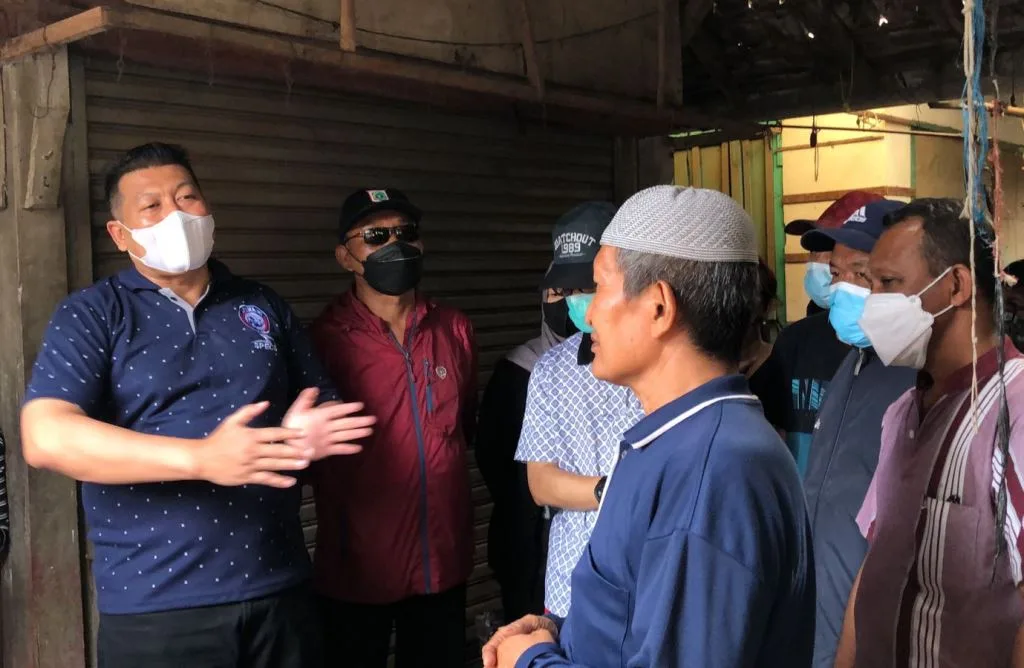 Wabup Malang Tinjau Kondisi Pasar Bululawang Pasca Kebakaran