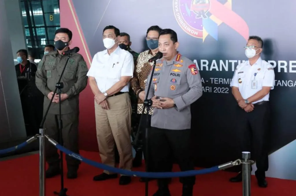 Wujudkan Komitmen Kapolri Luncurkan Aplikasi Monitoring Karantina Presisi