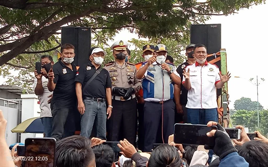 1000 Sopir Truk Unjuk Rasa, Tuntut Peraturan ODOL Direvisi