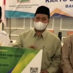 95 Hufaz Terima Santunan dan BPJS dari Pemkot Malang
