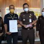 Ahli Waris M Sabirin Setor Rp 5 Juta ke Kejari Bengkulu